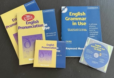 English Grammar in Use + English Pronunciation in Use. Mit insgesamt 5 Audio CDs