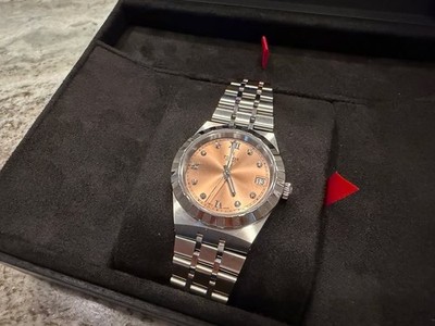2024 TUDOR Royal 34mm M28400-0011 Salmon Dial w/ Diamond Markers Complete Set
