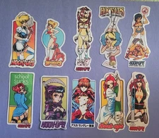 Set #4 Hookups Inspired Remastered 10 Diff Vinyl Laminated Stickers + Suprise!