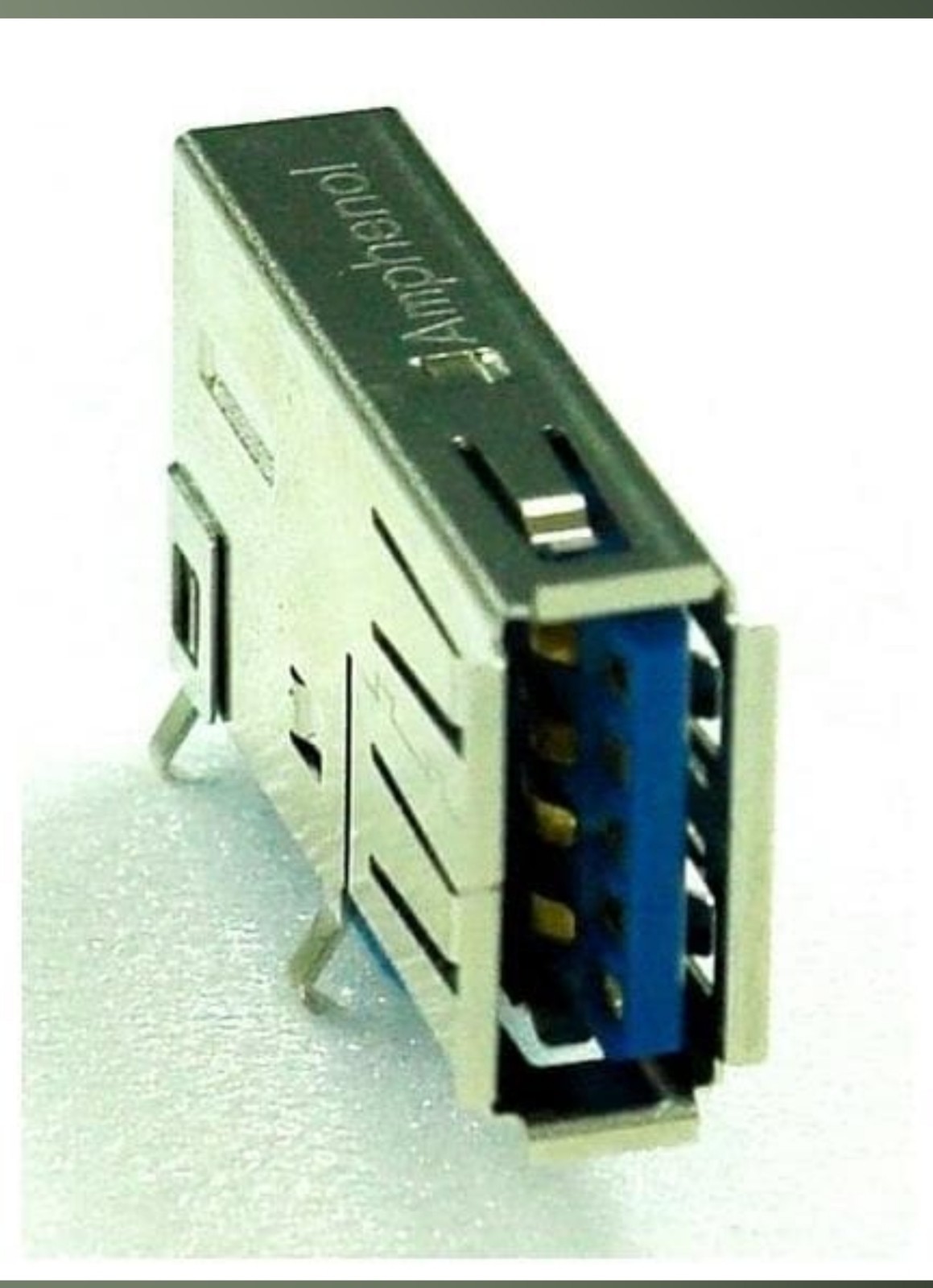 Connecteur USB 3.1 A Upright DIP anti-oxydation 30ug pour réparations électroniques durables