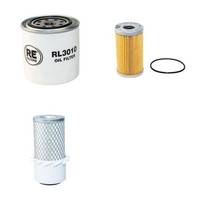 Filter Service Kit FüR Euromach 1500M Luft ÖL Kraftstoff W/Kubota 1105 Motor