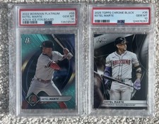 Ketel Marte Topps PSA 10 Lot Arizona Diamondbacks