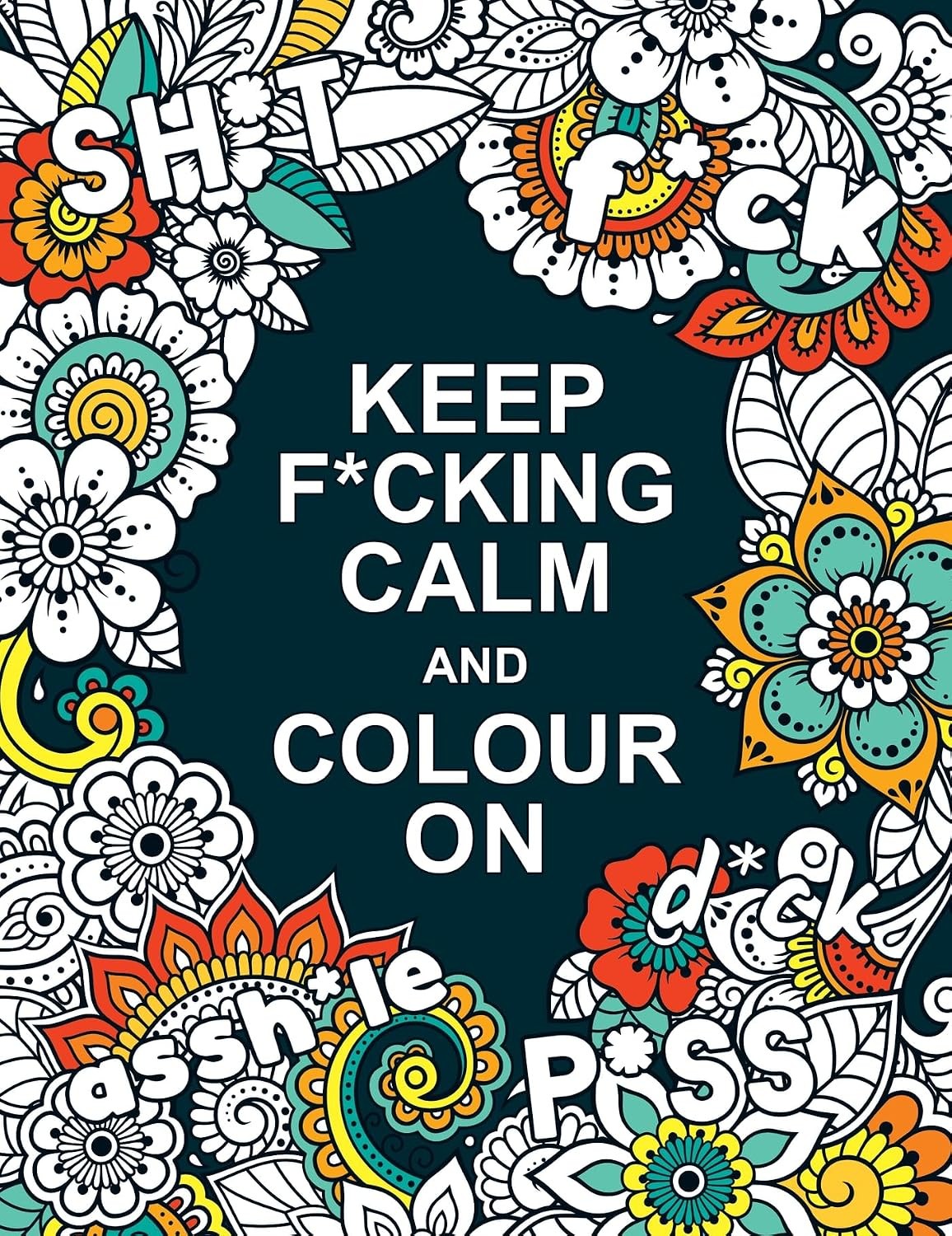 Keep F*cking Calm and Colour On by Summersdale Publishers - - Image 3