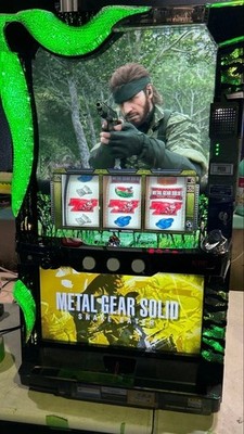 Metal Gear Solid Snake Eater KPE Pachinko Japanese Slot Machine