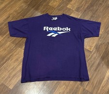 Vintage Reebok Classic Logo Graphic Tee XXL Made in USA Single Stitch Sleeves