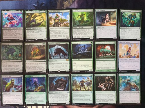 MTG EDH Custom Commander Deck: Torvalds, A Fine Hound - G Wolves And Humans - Bild 4 von 6