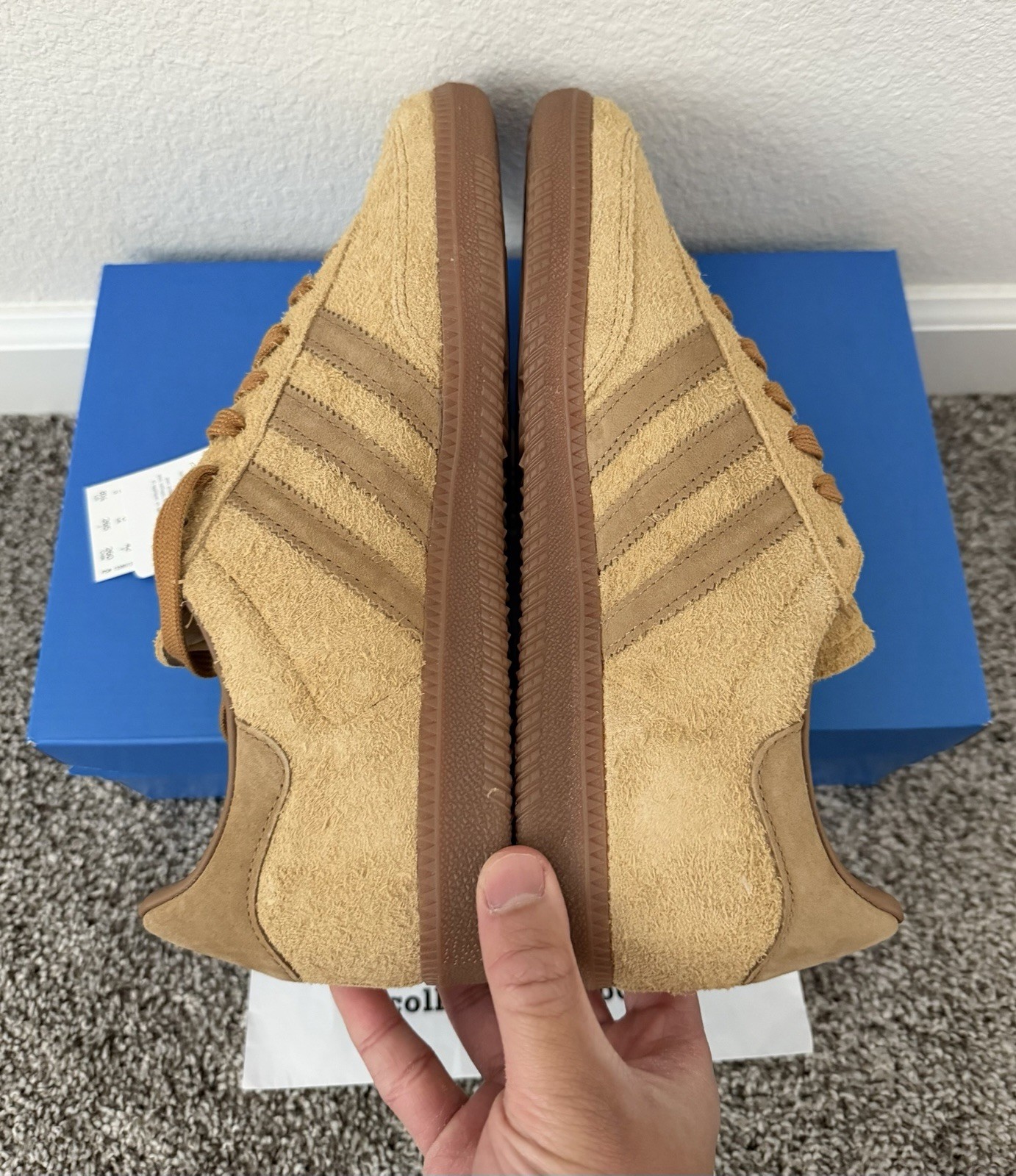 JJJJound x Adidas Samba OG Tobacco (Mesa) Men’s Size 8.5 New DS ID8709 image 8
