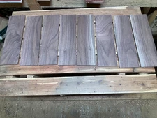 8 3/8" T  WALNUT lumber wood thin 4 1/2" x 14" Kiln dried S4S *FREE SHIPPING*