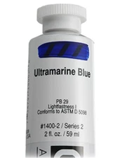 Acrylic  Ml59 Sr. 2 Heavy Body 1400-Ultramarine Blue