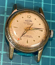 Cara de reloj ENICAR vintage - PIEZAS O REPARACIÓN