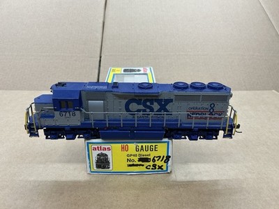 ATLAS HO SCALE DIESELLOK GP40 CSX TRANSPORT FUNKTIONIERT!