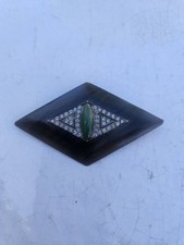 Broche Rohanne Paris En Bois Style Art-deco