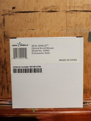 Seal Shield SSM3 Optical Mouse - Medical Grade - Washable