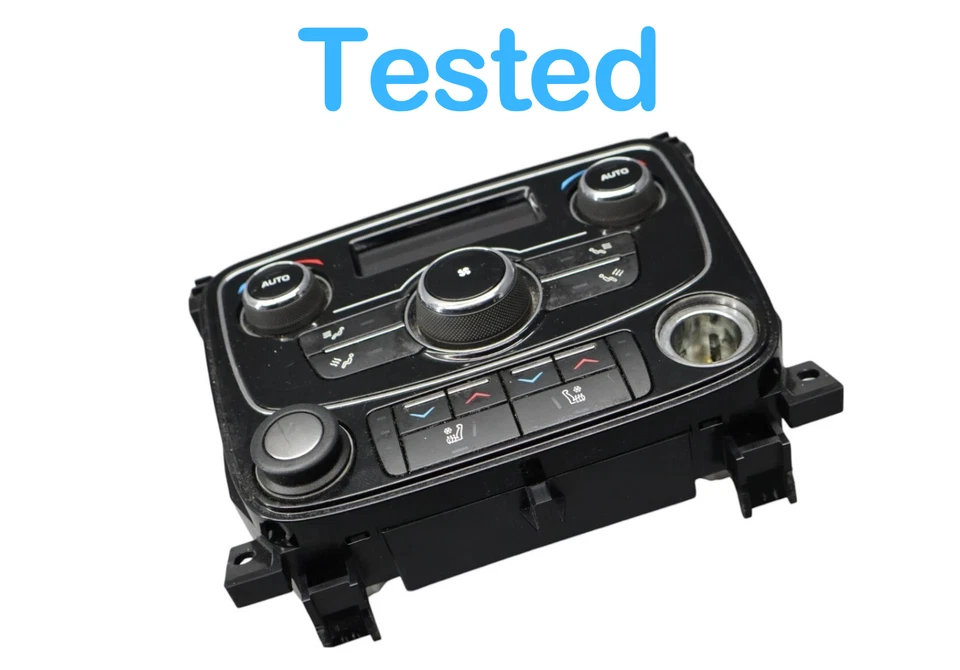 10-15 Jaguar X351 XJL XJ Rear Center Console AC A/C Climate Control Switch Oem - Image 3 of 4