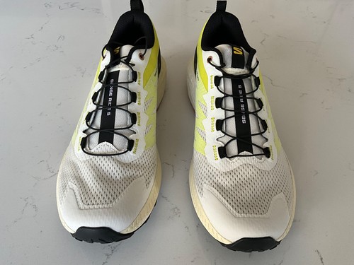 Men’s Size 9 Salomon Sense Ride 5 (white/yellow/black) - Picture 5 of 5