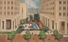 Architect's Concept: Standard Oil Garden,San Francisco,CA California Postcard