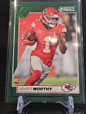 B294 - 2024 Panini Zenith - Rookies Xavier Worthy #200 Two Minute Drill (RC)