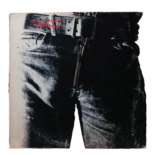 1971 Rolling Stones Sticky Fingers US 1st Pressing W/Zipper Warhol Art! Vinyl LP