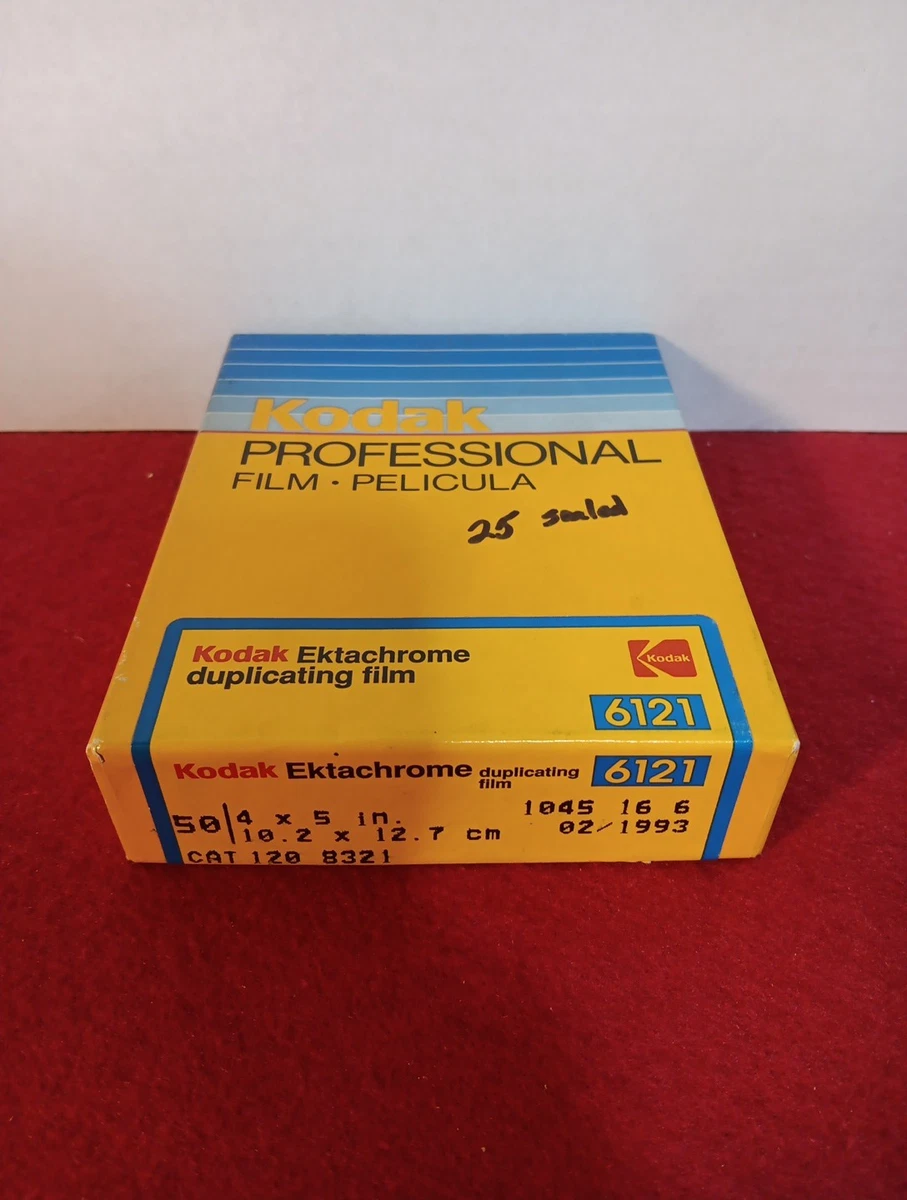 Lot De 4 Gaines à Film Découpées Kodak 4x5 – Pour Dos Plan Film, Marquées Graflex