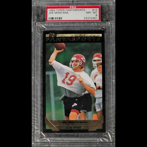 1994 Topps Fanstasports Joe Montana PSA 8. Only 4 Graded Higher!