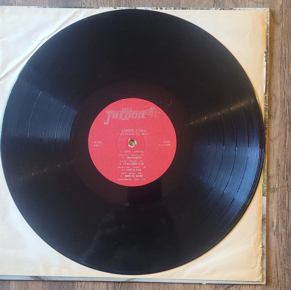 Ramon Ayala Y Los Bravos Del Norte- Musica Brava Lp Vinyl Record(rare) Foto 3 de 4