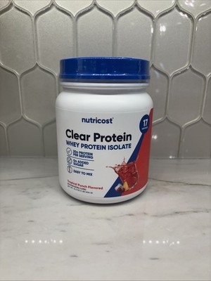 Nutricost Clear Whey Protein Isolate Powder (Tropical Punch) 1 LB - Whey Isolate