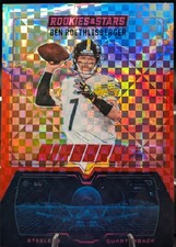 2025 Panini Rookies & Stars Ben Roethlisberger #7 Airborne Red Plaid Steelers