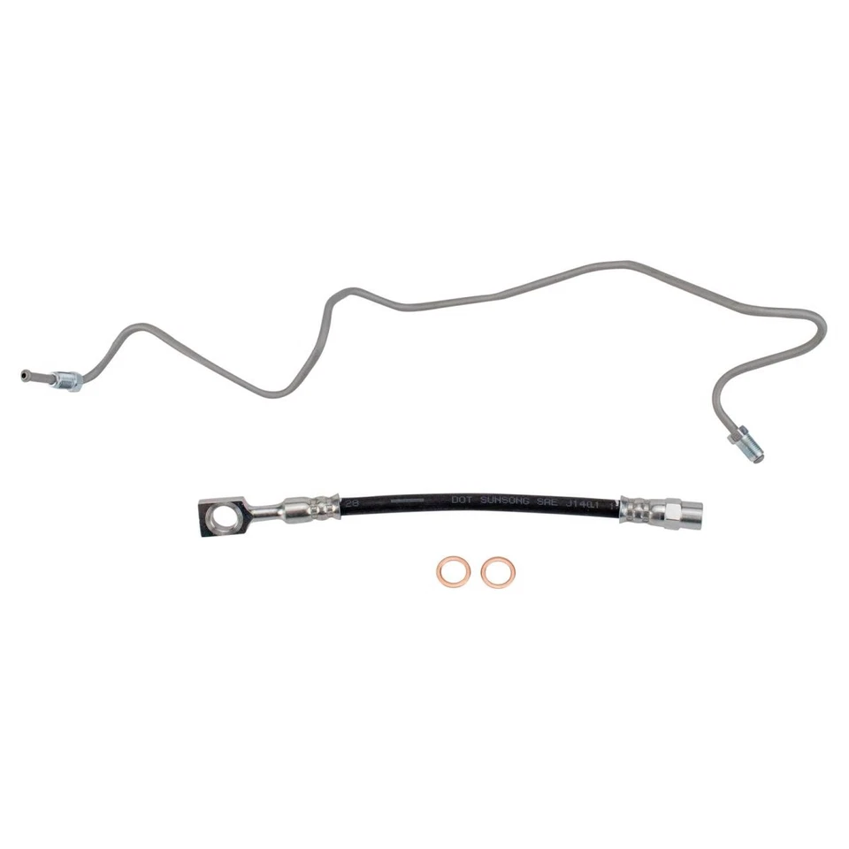 Juego de mangueras de freno para Volkswagen Beetle 99-06 Golf 99-05 Jetta 98-10 Foto 4 de 4