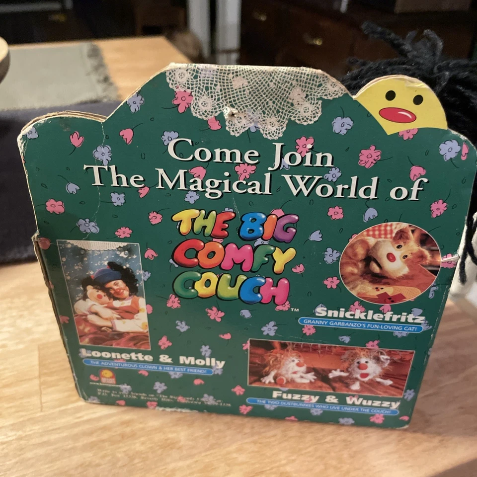 Винтажный 1997 Molly Beanbag большой удобный диван 9 дюймов плюшевый в коробке читать! - Изображение 2 из 4