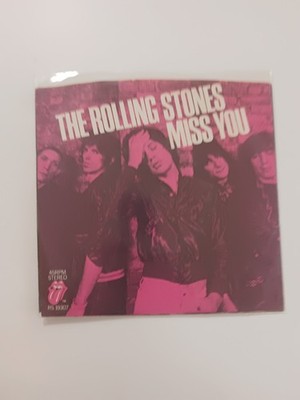 The Rolling Stones 45 Miss You / Far Away Eyes 1978 RS 19307 vg+ w pic sleeve