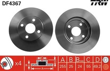 Bremsscheiben für Toyota Corolla E12 Kombi Limo Verso 01-08