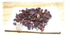 100cts  MIXED SIZES RUBY ROUGH CRYSTALS