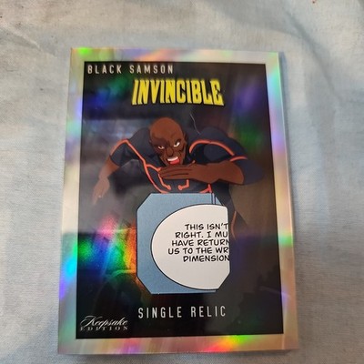 2025 Keepsake Edition Invincible - Black Samson #465 - Single Relic