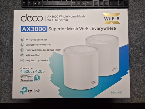TP-LINK Deco X50 Dual-Band AX3000 Wi-Fi 6 Router-Mesh-System - Zdjęcie 4 z 8