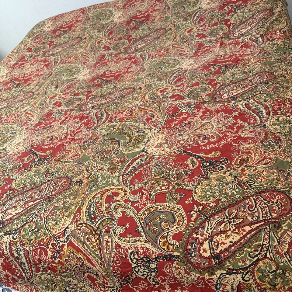 Funda nórdica Pottery Barn completa queen boho algodón cachemir cottagecore ropa de cama Foto 2 de 4