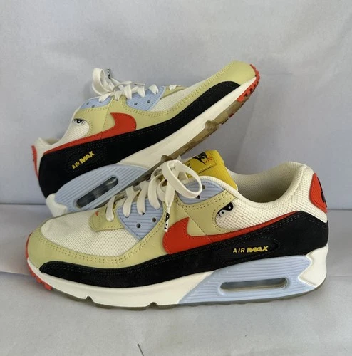 Nike Air Max 90 Set to Rise Lemon Drop Team Orange DV2116-700 Men’s Sz 10 Shoe