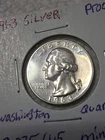 1963 Washington Silver Quarter In Gem Proof Condition In My Opinion #642