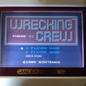 WRECKING CREW Famicom mini Gameboy Advance Nintendo Cartridge Only Nintendo 1941
