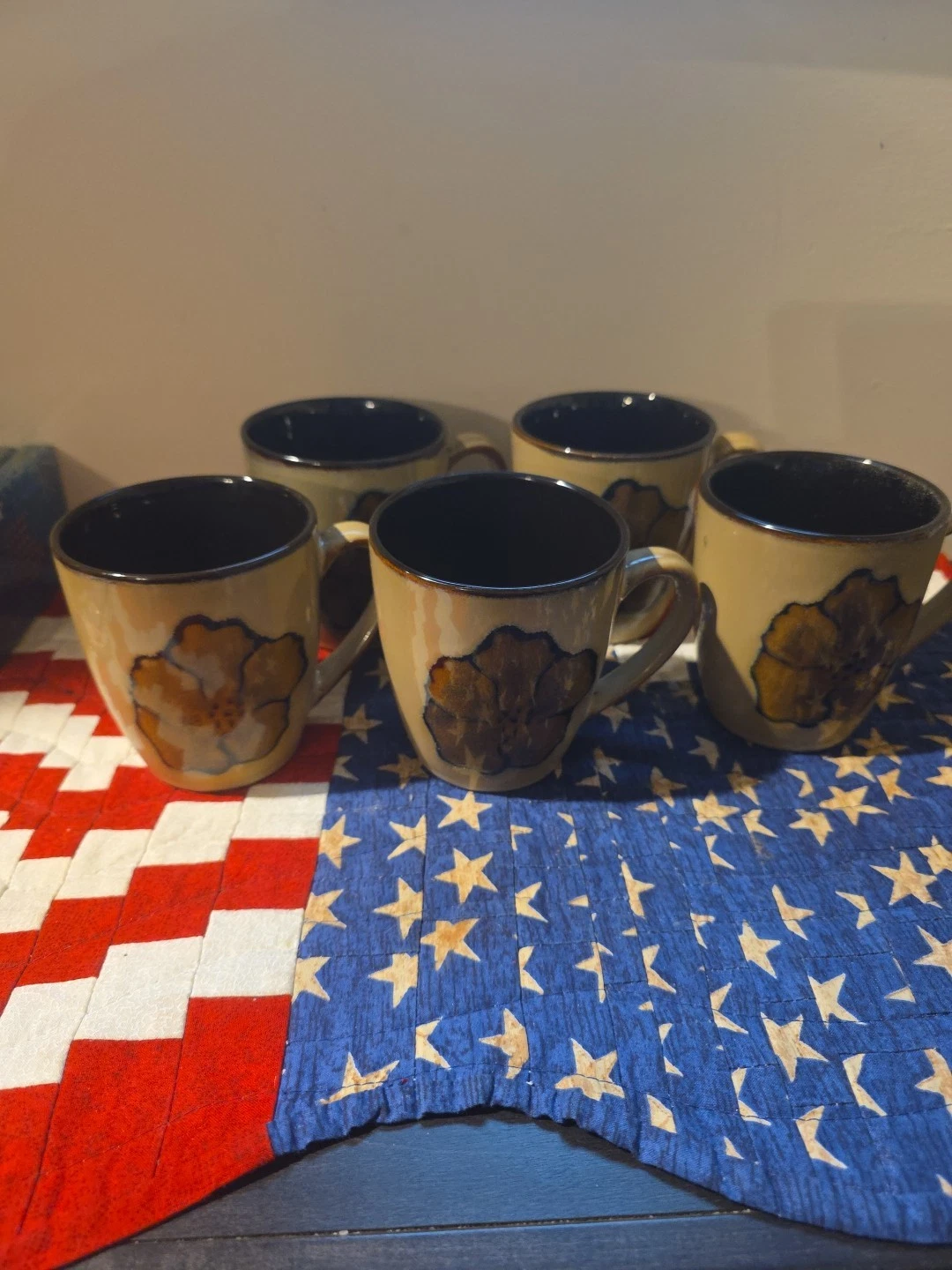 Pfaltzgraff Painted Poppies Latte Mug - Thumbnail 2