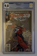 Harley Quinn #1 Comic Book DC Comics December 2000 CGC 9.0