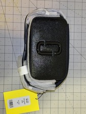 Marc Jacobs Black Crossbody Bag Zip Closure Logo Accents Women