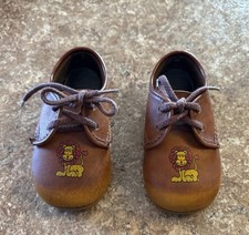 Vintage Toddler Shoes with laces. Size 3