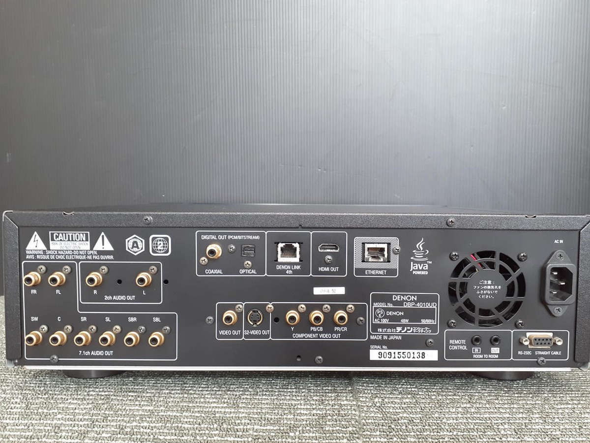 Denon DBP-4010UD Universal Player Good Condition from Japan w