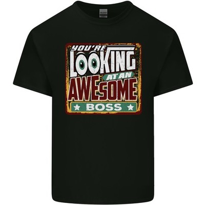 Youre Recherche At ein Genial Boss Herren Leichte Baumwolle T-Shirt