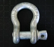 4x 1/2" Shackles Screw Pin Anchor Shackle D Ring Clevis Rigging Chain Rope Cable