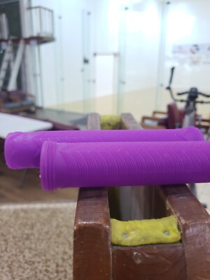 3  PYTHON Rubber Replacement Grip PURPLE Color，THREE Grips