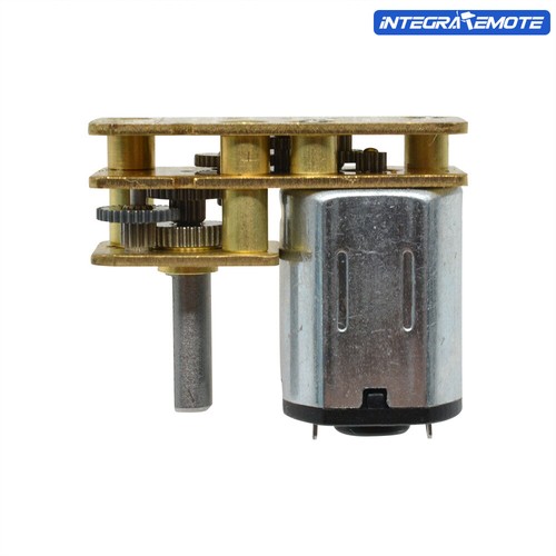Micro Motore Riduzione Velocità Cambio Metallo Riduttore Motore 15-1000RPM DC3V 6V 12V - Foto 61 di 80