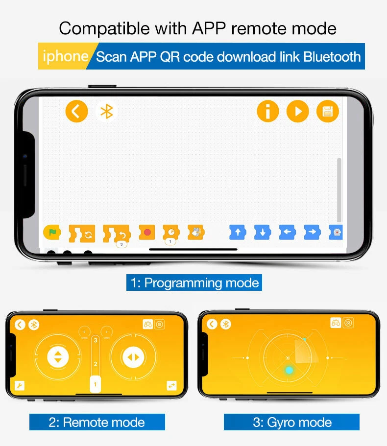 APP Remote Control RC SUV Vehicle Motor Power Building Blocks - Image 2 of 4