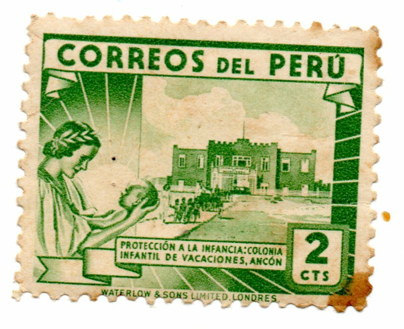 Childhood Protection, Ancon's Children Summer Camp, Perú 1945, MNH
