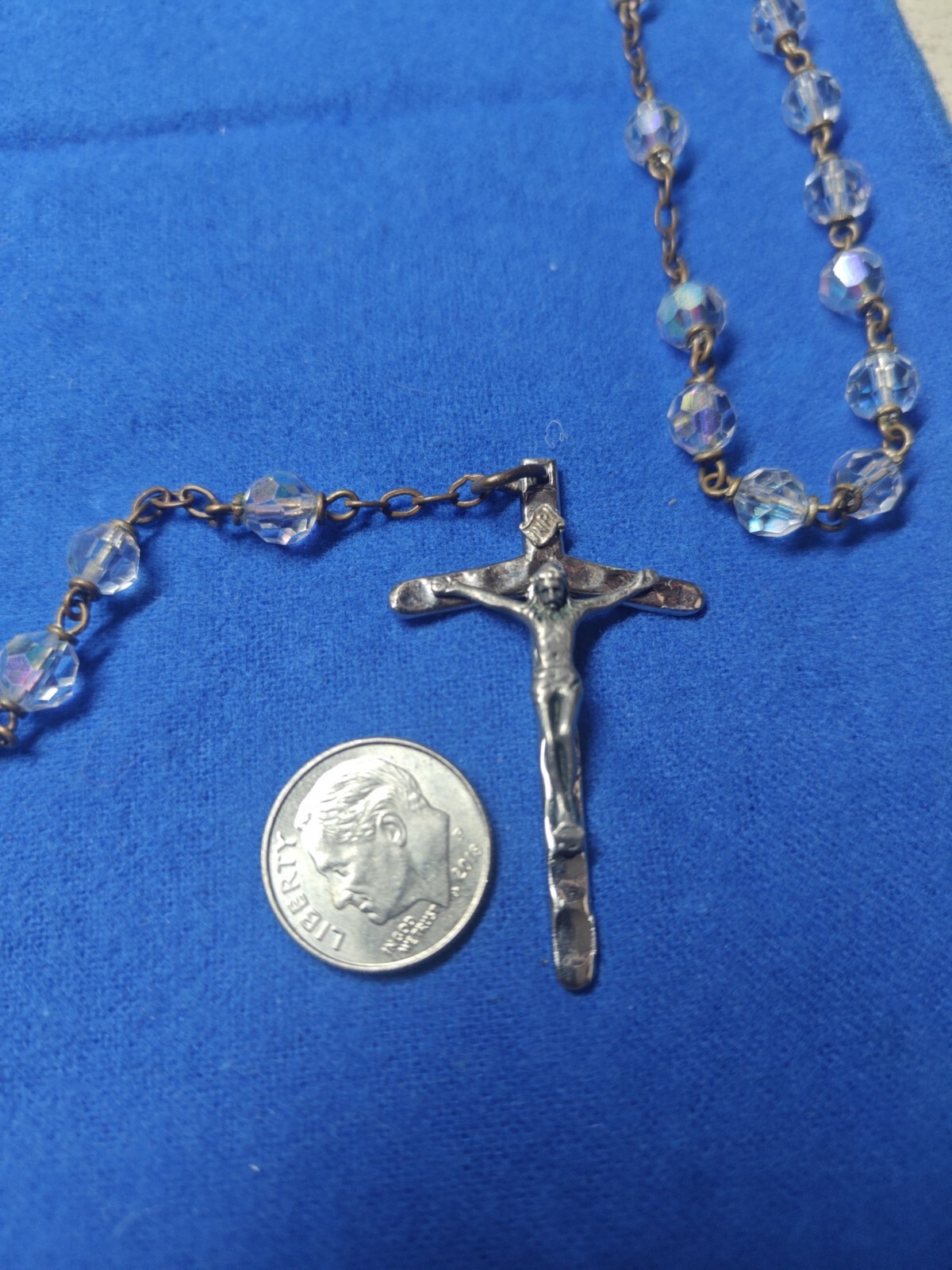 Vintage Aurora Borialis Type Rosary INSTITUTO TECNOLÓGICO DE CHINÁ